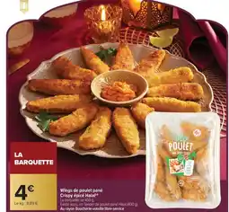 Carrefour Market Wings de poulet pané offre