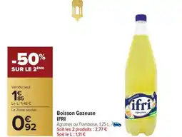 Carrefour Market Boisson gazeuse ifri offre