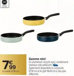 Carrefour Market Gamme mini offre