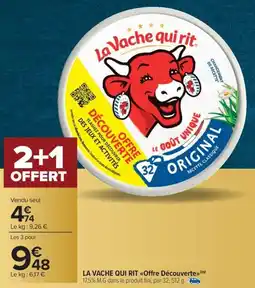 Carrefour Market La vache qui rit offre