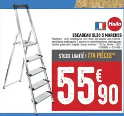Brico Cash Escabeau xl20 5 marches offre