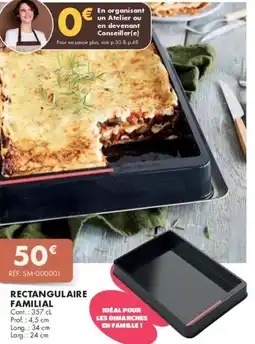 Guy Demarle Rectangulaire familial offre