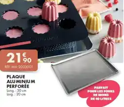 Guy Demarle Plaque aluminium perforée offre