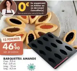 Guy Demarle Barquettes amande offre