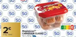 Carrefour Market Magdalenas carrefour classic offre