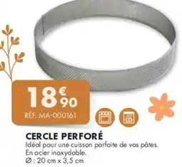 Guy Demarle Cercle perforé offre