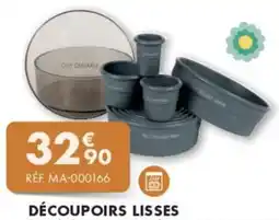 Guy Demarle Découpoirs lisses offre