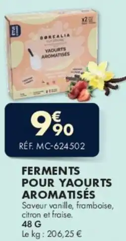 Guy Demarle Ferments pour yaourts aromatisés offre