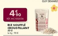 Guy Demarle Riz soufflé croustillant offre
