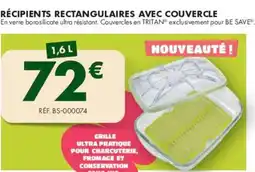 Guy Demarle Récipients rectangulaires avec couvercle offre