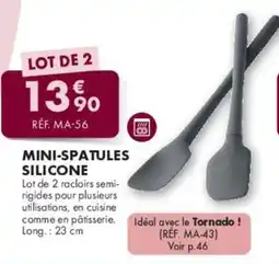 Guy Demarle Mini-spatules silicone offre