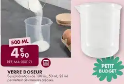 Guy Demarle Verre doseur offre