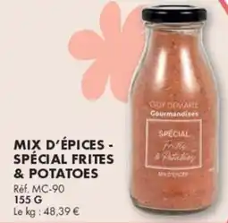Guy Demarle Mix d'épices - spécial frites & potatoes offre