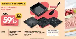 Guy Demarle Carrément gourmand créez, décorez, savourez offre