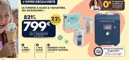 Guy Demarle La turbine à glace & yaourtière, ses accessoires offre