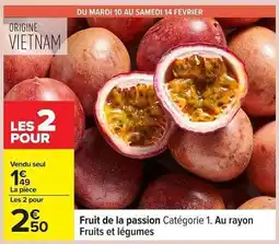 Carrefour Fruit de la passion offre