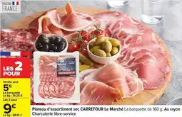 Carrefour Plateau d'assortiment sec CARREFOUR Le Marché offre