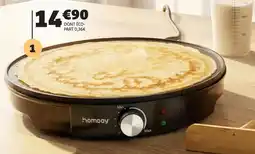 Gifi Homday crêpière électrique offre