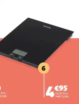 Gifi Homday balance de cuisine électronique offre