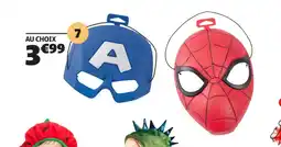 Gifi Masque spiderman/captain america offre