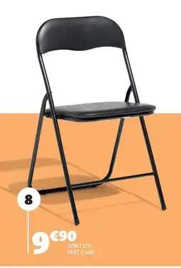 Gifi Chaise pliante tracy offre