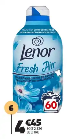 Gifi Lenor fresh air ultra concentré offre