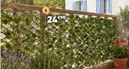 Gifi Treillis extensible feuillage osier offre