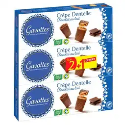 Carrefour Market Les gavottes crêpes dentelles offre