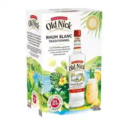 Carrefour Market Old nick rhum blanc offre