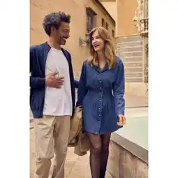 Carrefour Tex robe denim femme offre