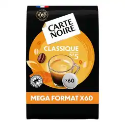 Carrefour Market Carte noire dosettes de café mega format offre