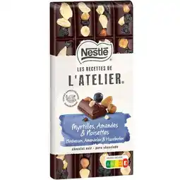 Carrefour Market Les recettes de l'atelier tablettes de chocolat offre