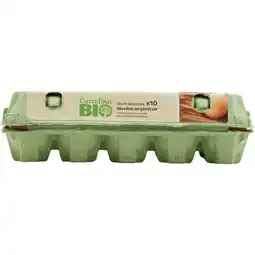 Carrefour Market Carrefour bio œufs de poules élevées en plein air offre