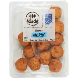 Carrefour Accras de morue sauce aigre douce carrefour le marché offre