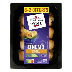 Carrefour Traditions d'asie nems offre