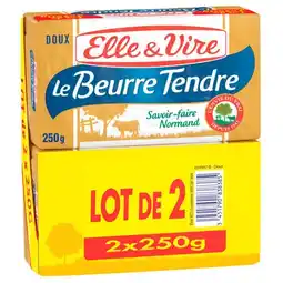 Carrefour Elle & vire le beurre tendre offre