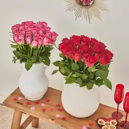 Carrefour Ref sans marque(mdd) bouquet de 40 roses offre