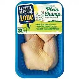 Carrefour Le petit marché de loué cuisses de poulet jaune plein champ offre