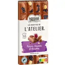 Carrefour Les recettes de l'atelier tablettes de chocolat offre