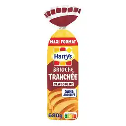 Carrefour Harrys brioche tranchée classique maxi format offre