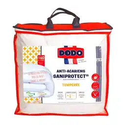 Carrefour Dodo couette anti-acarien saniprotect offre