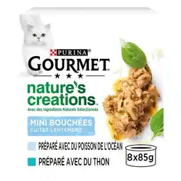Carrefour Purina gourmet coffret gourmet nature's creations pour chat offre
