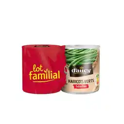 Carrefour D'aucy haricot vert lot familial offre