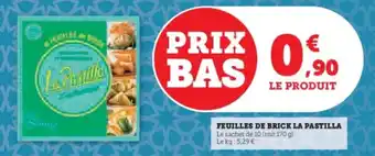 Feuilles de brick la pastilla