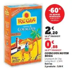 Super U Couscous moyen regia offre