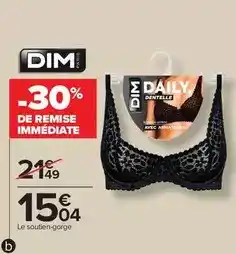 Carrefour Market Dim - le soutien-gorge offre