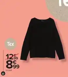 Carrefour Market Tex - le pull offre
