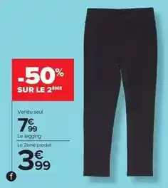 Carrefour Market Legging femme offre