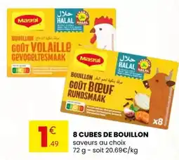 Stokomani Maggi - 8 cubes de bouillon offre