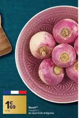 Carrefour Drive Navet offre